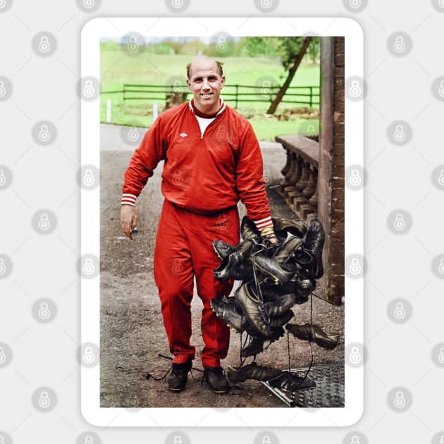 Ronnie Moran Liverpool legend Sticker by AndythephotoDr